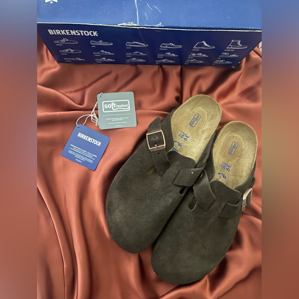 Birkenstock Boston Clog | Mocha | Size 39